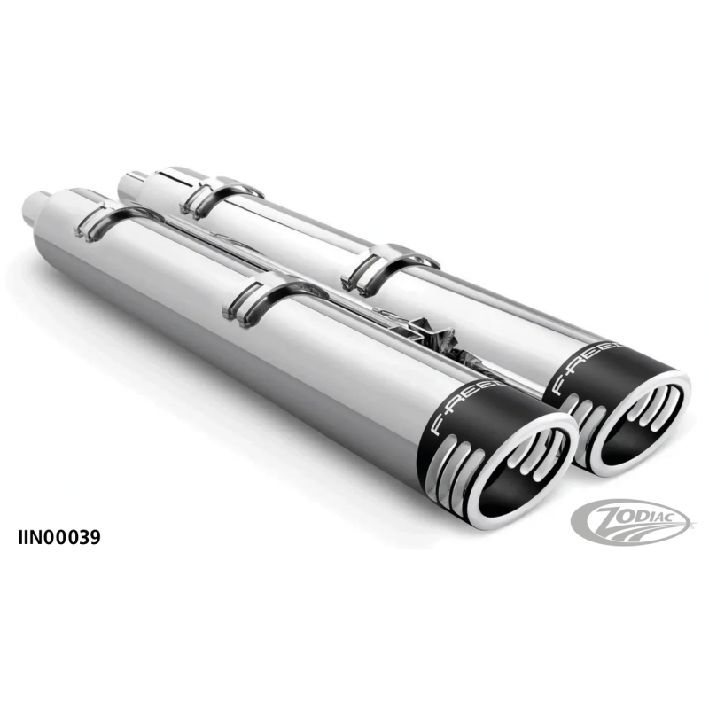 4" SLIP-ONS POUR INDIAN POWERPLUS & THUNDERSTROKE