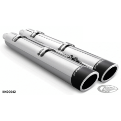 4" SLIP-ONS POUR INDIAN POWERPLUS & THUNDERSTROKE