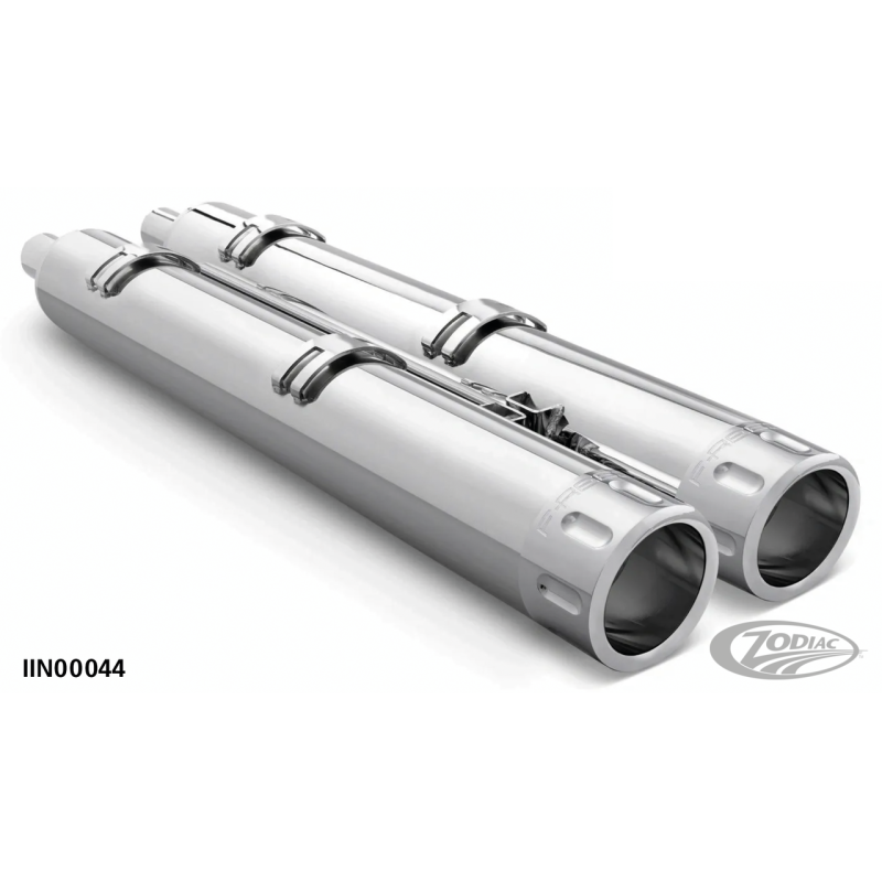 4" SLIP-ONS POUR INDIAN POWERPLUS & THUNDERSTROKE