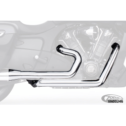 4" SLIP-ONS POUR INDIAN POWERPLUS & THUNDERSTROKE