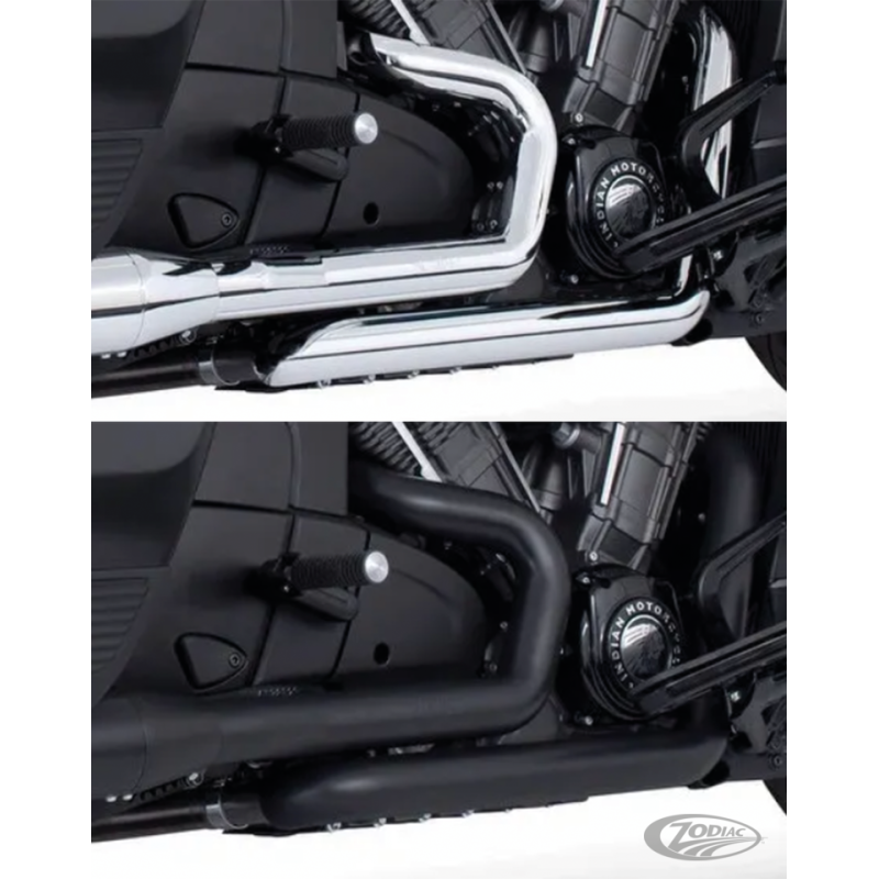 4" SLIP-ONS POUR INDIAN POWERPLUS & THUNDERSTROKE