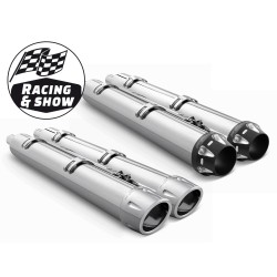 4 1/2" SLIP-ONS POUR INDIAN POWERPLUS & THUNDERSTROKE