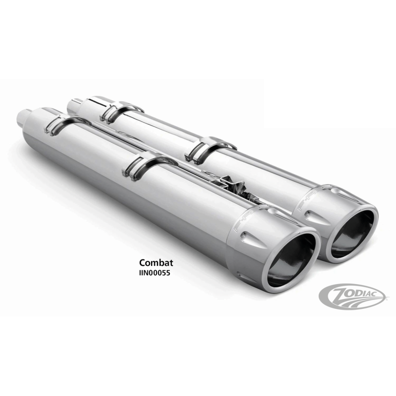 4 1/2" SLIP-ONS POUR INDIAN POWERPLUS & THUNDERSTROKE