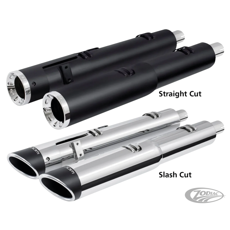 4 1/2" TWO-STEP SLIP-ONS POUR INDIAN POWERPLUS & THUNDERSTROKE