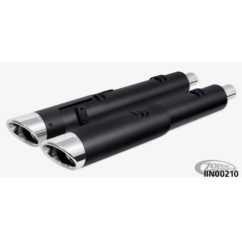 4 1/2" TWO-STEP SLIP-ONS POUR INDIAN POWERPLUS & THUNDERSTROKE