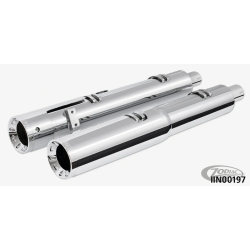 4 1/2" TWO-STEP SLIP-ONS POUR INDIAN POWERPLUS & THUNDERSTROKE