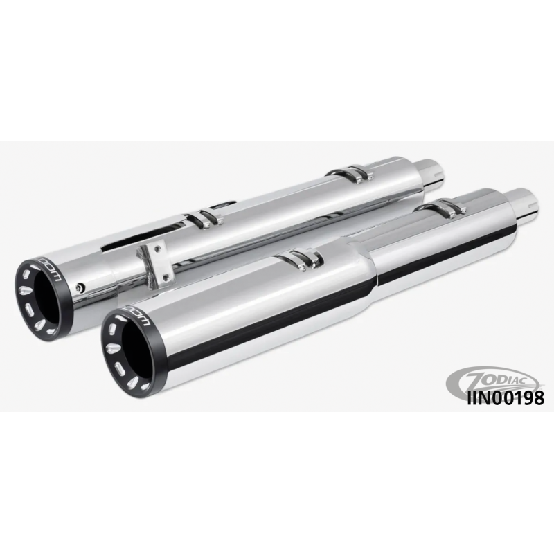 4 1/2" TWO-STEP SLIP-ONS POUR INDIAN POWERPLUS & THUNDERSTROKE