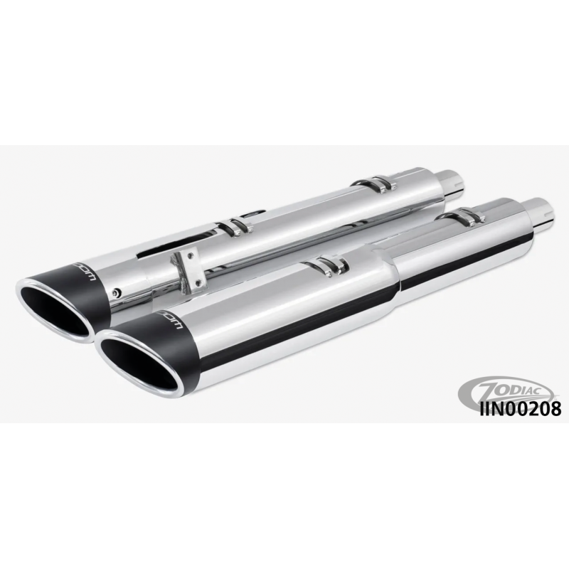 4 1/2" TWO-STEP SLIP-ONS POUR INDIAN POWERPLUS & THUNDERSTROKE