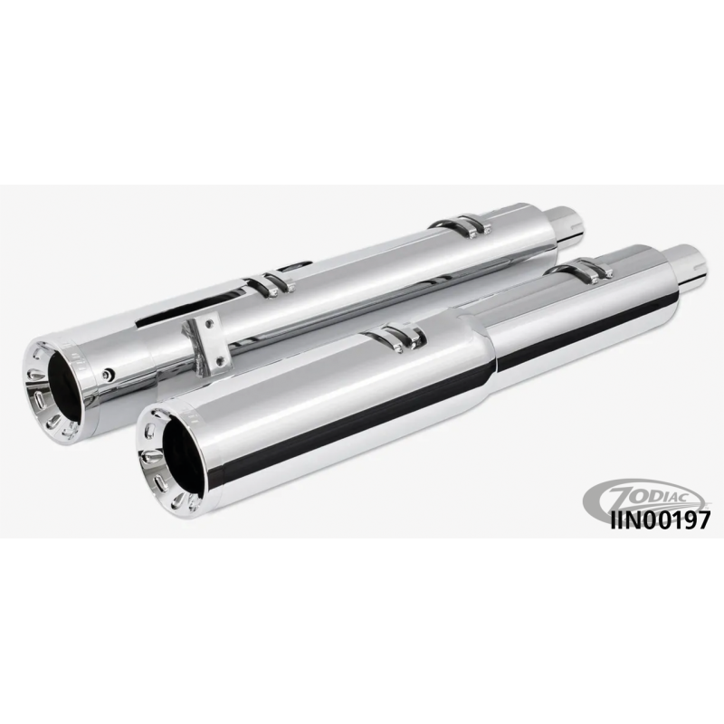 4 1/2" TWO-STEP SLIP-ONS POUR INDIAN POWERPLUS & THUNDERSTROKE