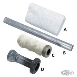 CHICANES DE RECHANGE POUR LES ECHAPPEMENTS SUPERTRAPP