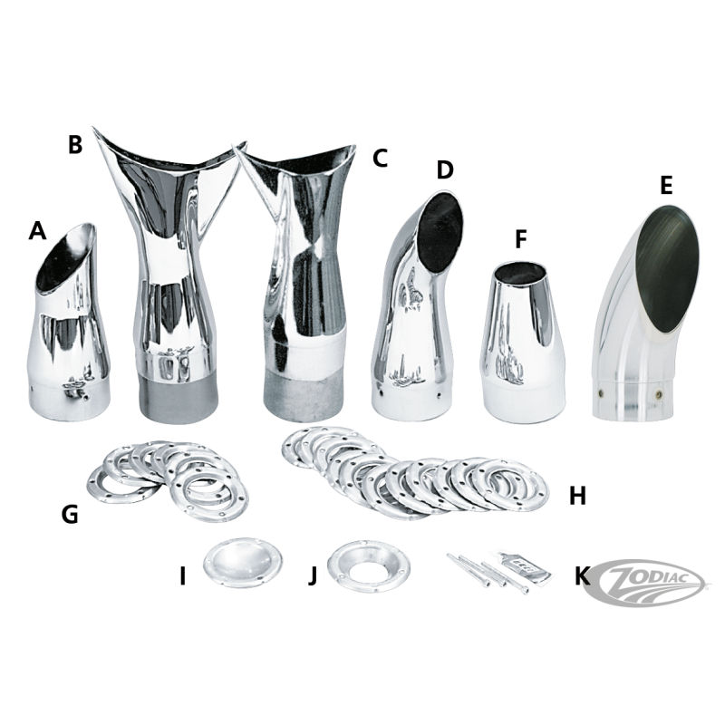 SILENCIEUX SUPERTRAPP UNIVERSEL REGLABLE