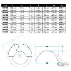 GARDE-BOUE ARRIERE CRUISESPEED POUR RIGIDES