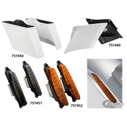 GARDE-BOUE ARRIÈRE RICK'S RALLONGES POUR TOURING