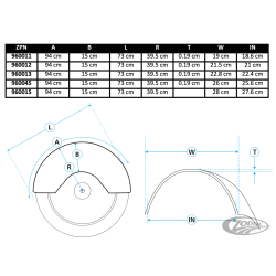 GARDE-BOUE ARRIERES ZODIAC PAR CRUISESPEED