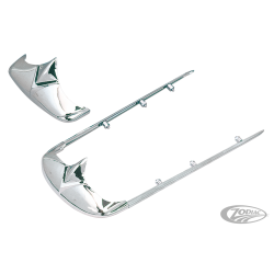 ARETES ET ENJOLIVEURS EN "V" POUR GARDE-BOUE