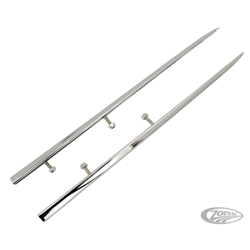 ARETES ET ENJOLIVEURS EN "V" POUR GARDE-BOUE