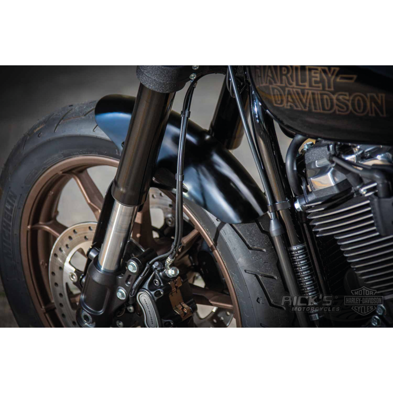 GARDE-BOUE AVANT EN ACIER RICK'S POUR LOW RIDER S