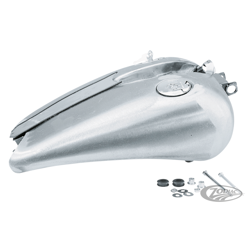 RESERVOIR RALLONGE DE 2" UNE PIECE AVEC CONSOLE POUR DYNA GLIDE