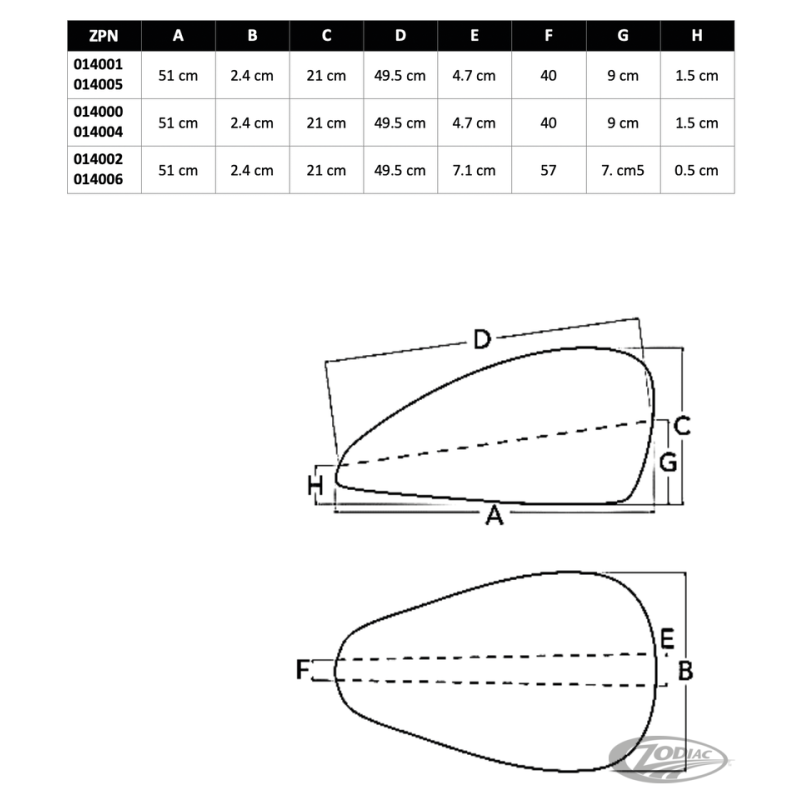 RESERVOIRS SLIMLINE LEGACY