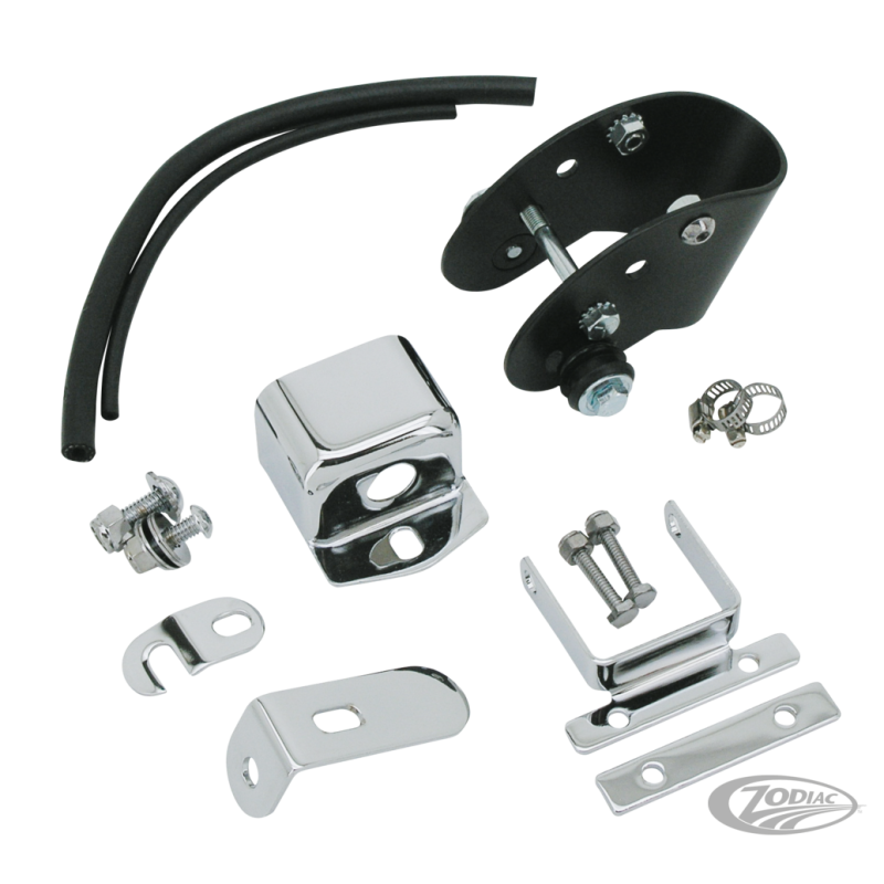 RESERVOIR FAT-BOB D'UNE PIECE POUR SPORTSTER SUR SILENT-BLOC