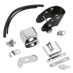 RESERVOIR FAT-BOB D'UNE PIECE POUR SPORTSTER SUR SILENT-BLOC