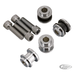 KITS DE FIXATION DE SISY-BARS ET PORTE-BAGAGES POUR MILWAUKEE EIGHT SOFTAIL