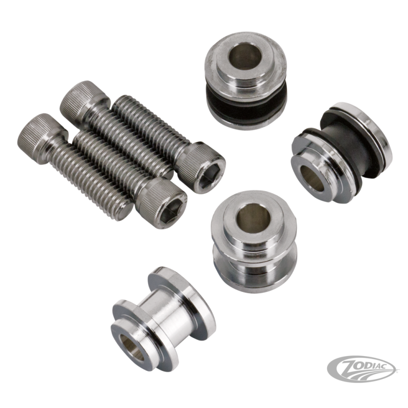 KITS DE FIXATION DE SISY-BARS ET PORTE-BAGAGES POUR MILWAUKEE EIGHT SOFTAIL