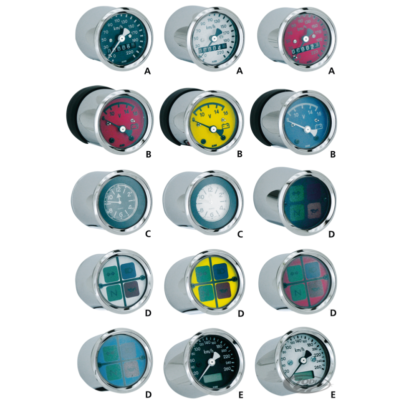 MINI COMPTEUR ET JAUGES MMB 48MM