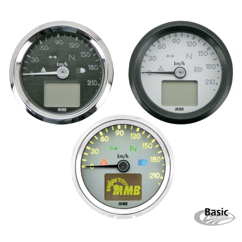 COMPTEURS MMB 48MM DESIGN BASIC