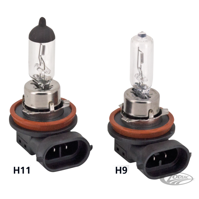 AMPOULES HALOGENES CODE ET PLEIN PHARE