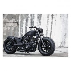 ÉCHAPPEMENT DE GUÉRILLA NOIR ROUGH CRAFTS POUR DYNA NOIR