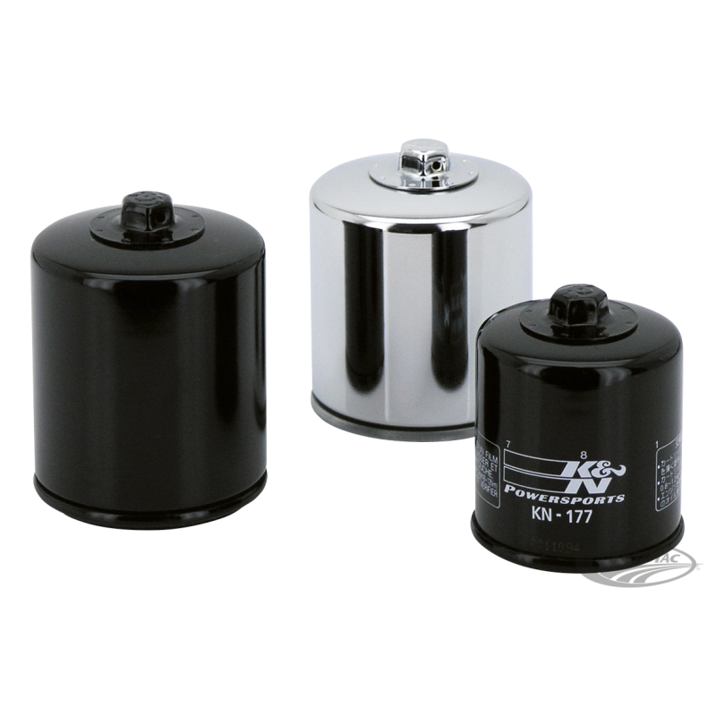 FILTRES A HUILE K&N AVEC ECROU