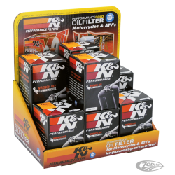FILTRES A HUILE K&N AVEC ECROU