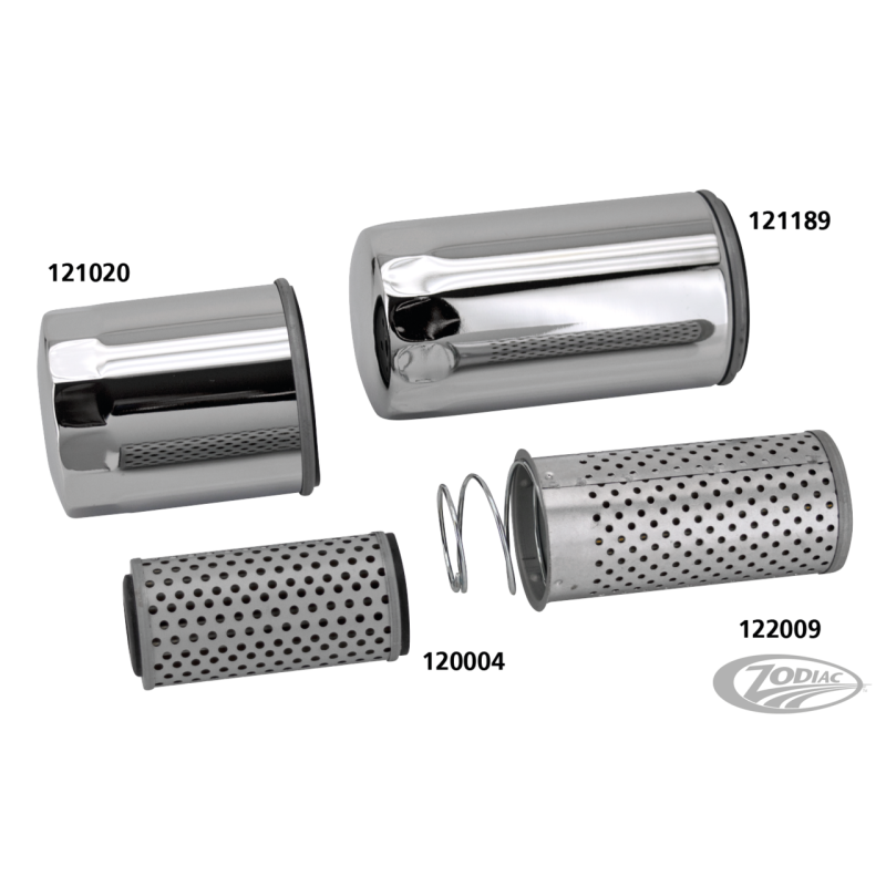 FILTRE A HUILE DANS LE BAC A HUILE POUR 1965 A 1982 BIG TWIN