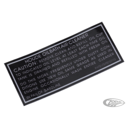 PIECES DE FILTRE A AIR POUR MODELES WLA & WLC