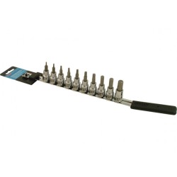 Jeux d'embouts hexagonaux 3/8"