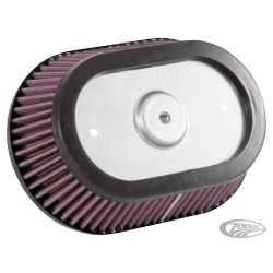 FILTRE A AIR K&N STREET METAL OVALE POUR MILWAUKEE EIGHT