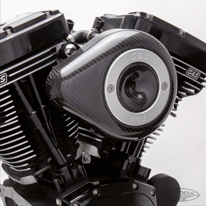 FILTRE A AIR S&S STEALTH CARBONE TEARDROP