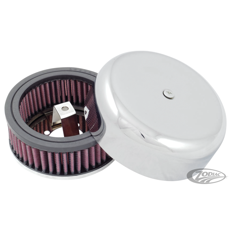 FILTRE A AIR ROND OUVERT K&N