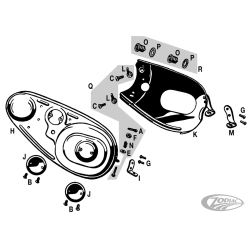 CARTER DE CHAÎNE PRIMAIRE POUR 45CI