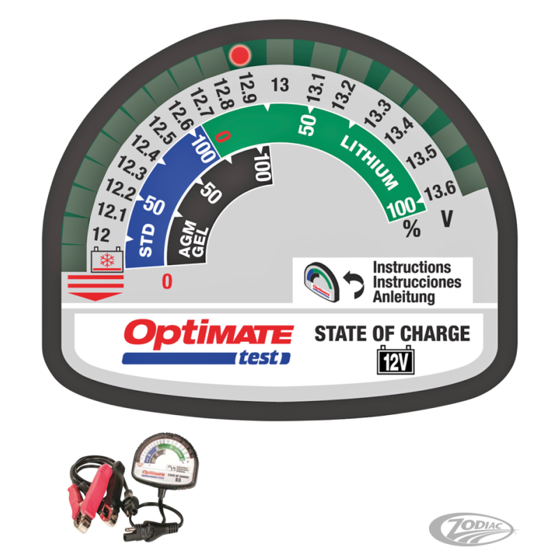 TESTEUR DE BATTERIES ET ALTERNATEURS OPTIMATE
