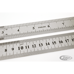 REGLE EN INOX