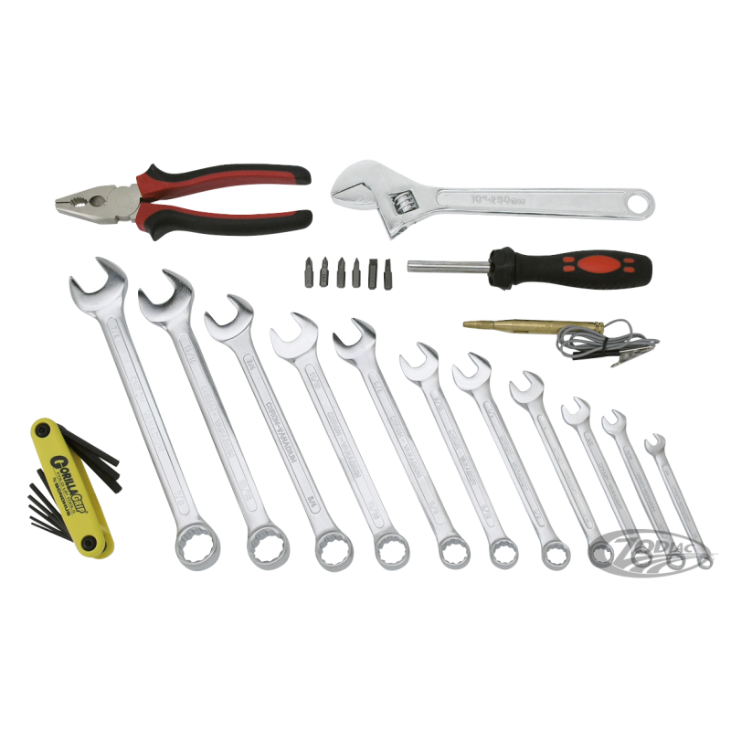 JEU D'OUTILS POUR LA ROUTE