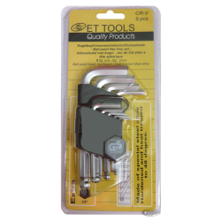 CLEFS ALLEN TETE BOULE EN POUCES