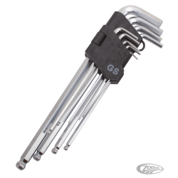 CLEFS ALLEN TETE BOULE EN POUCES