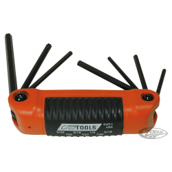 ENSEMBLE DE CLEFS HEXAGONALES & TORX CRUZTOOLS