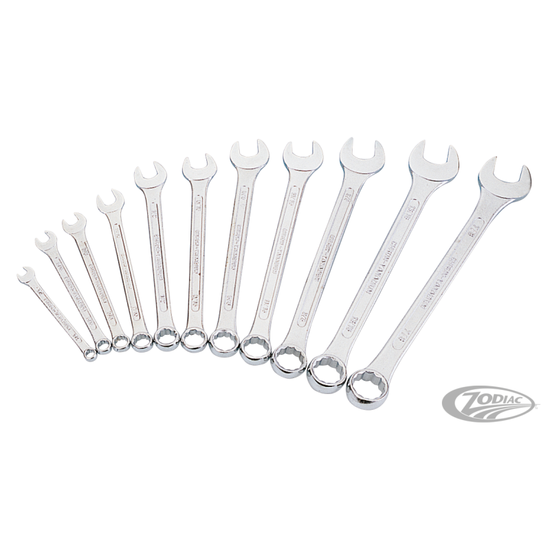 ENSEMBLE DE CLEFS A COMBINAISON (11 PIECES)