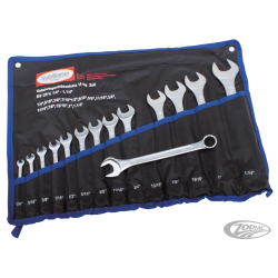 ENSEMBLE DE CLÉS EN POUCES 14 PIÈCES