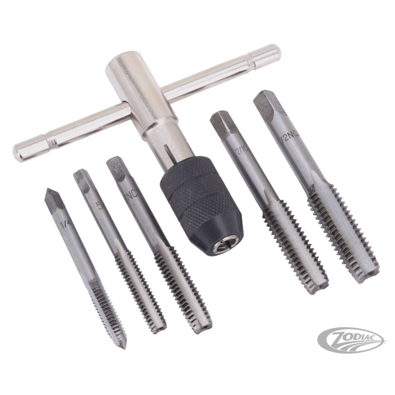 TARAUDS 6 PIÈCES UNC