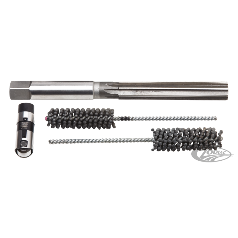 OUTIL JIMS POUR ALESER LES LOGEMENTS DE POUSSOIRS POUR TWIN CAM & MILWAUKEE EIGHT